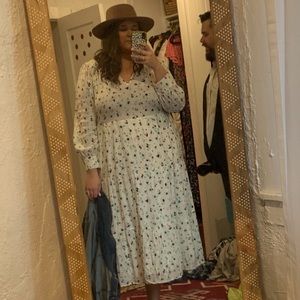 Long sleeve maxi dress